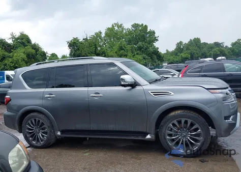 2023 Nissan Armada Platinum 4Wd from USA, damaged, VIN JN8AY2CDXP9693838